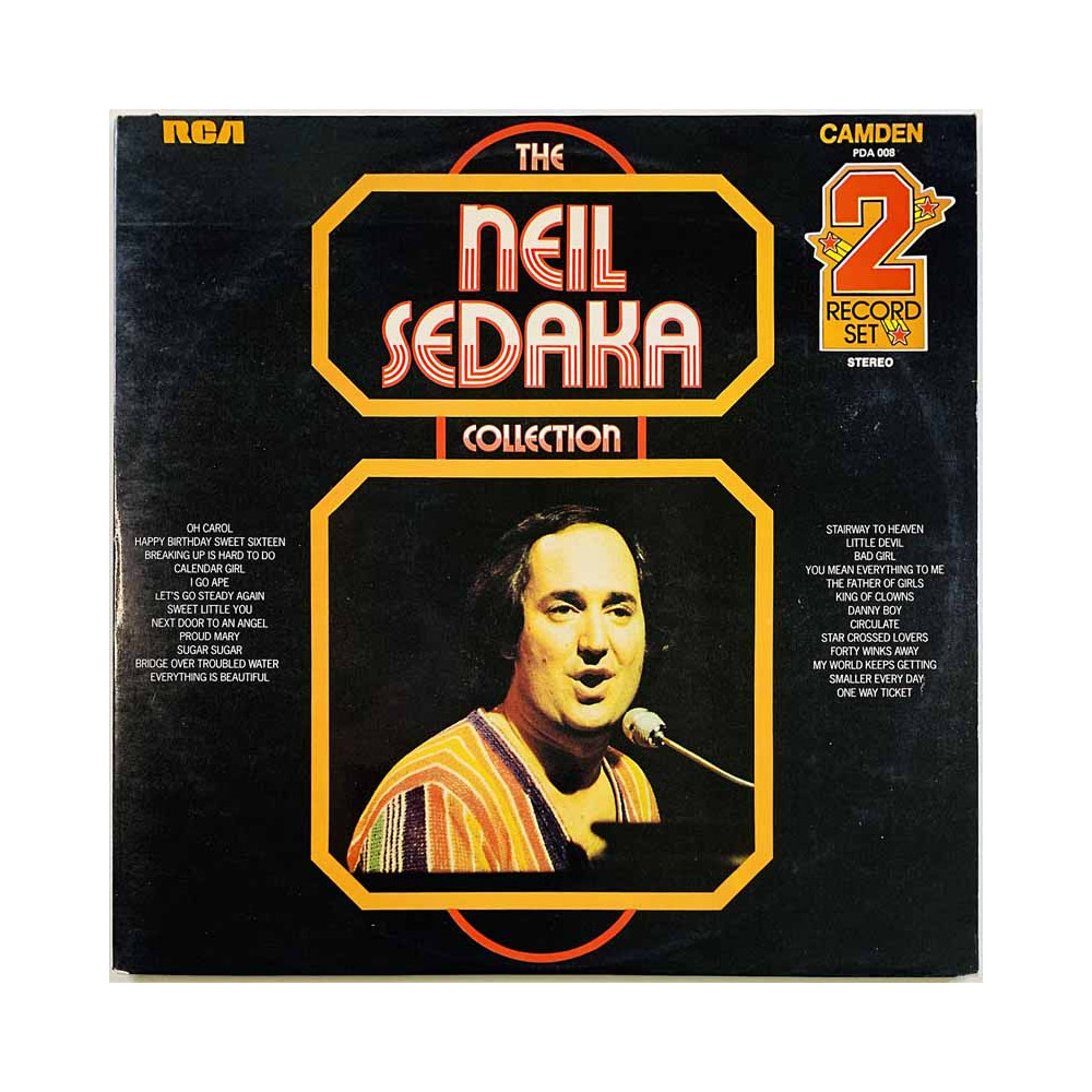 Sedaka Neil vinyl LP Collection 2LP  kansi VG levy EX- Käytetty LP