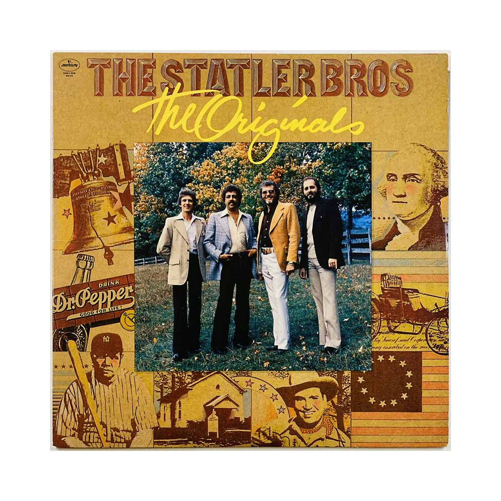 Statler Brothers vinyl LP The Originals  kansi EX levy EX Käytetty LP
