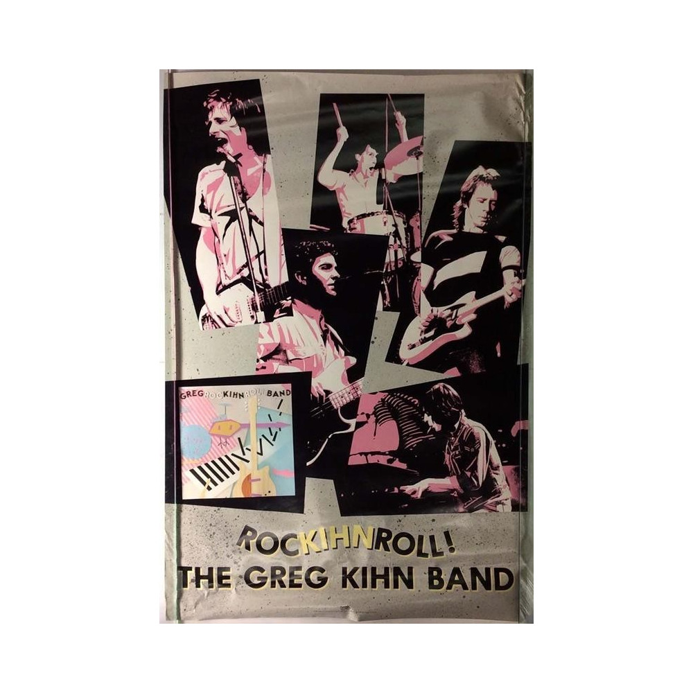 Greg Kihn: Rockihnroll: Promojuliste 60cm x 90cm - Begagnat Poster