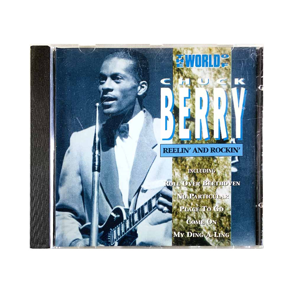 Berry Chuck Käytetty CD The world of Chuck Berry, reelin' and rockin'  kansi EX levy VG+ Käytetty CD