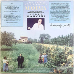 Pavarotti Luciano vinyl LP Mamma  kansi EX- levy EX- Käytetty LP