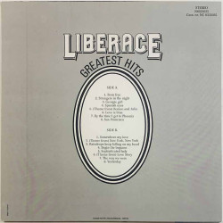 Liberace vinyl LP Greatest Hits  kansi EX levy EX Käytetty LP