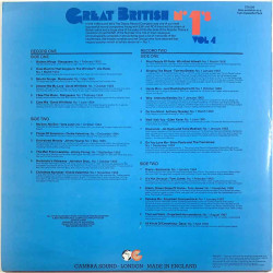 Eden Kane, Jet Harris, Bachelors vinyl LP Great British no 1’s Hits vol.4 2LP  kansi VG+ levy EX- Käytetty LP
