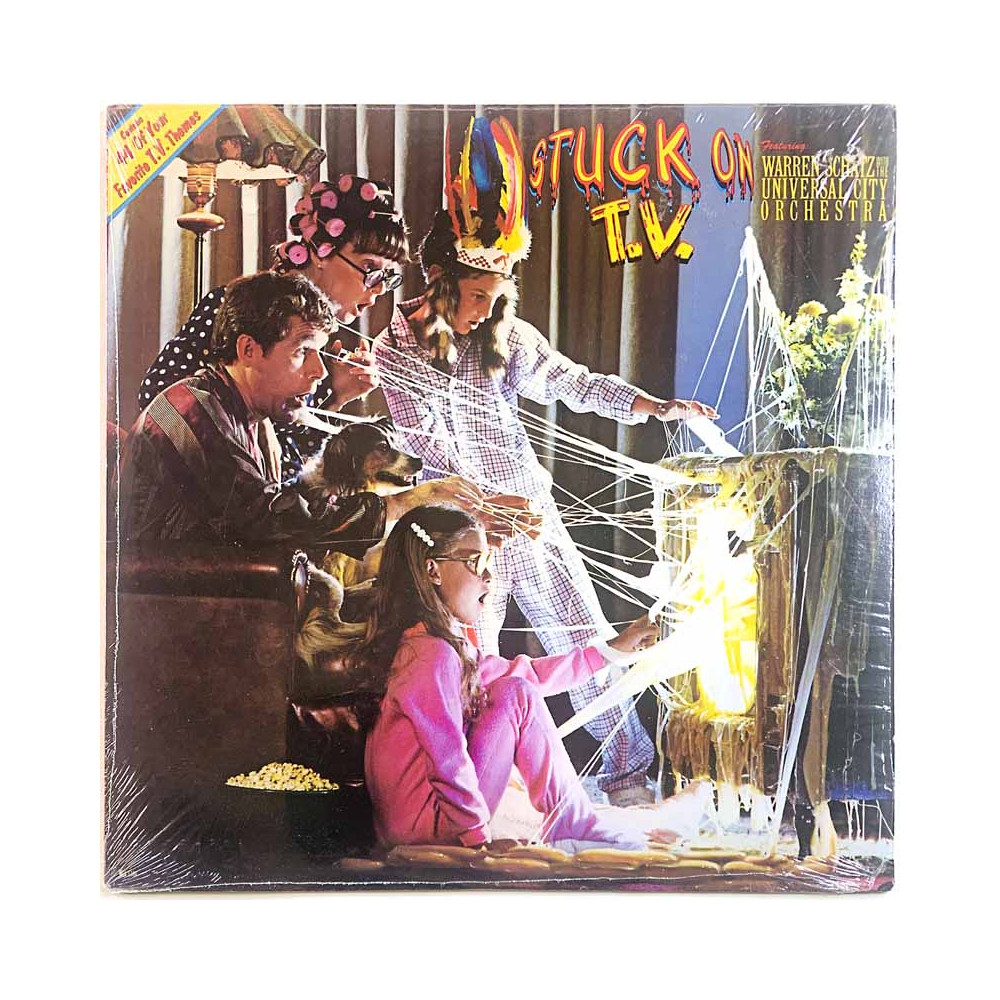 Warren Schatz the Universal City Orchestra  vinyl LP Stuck On T.V.  kansi EX levy EX Käytetty LP