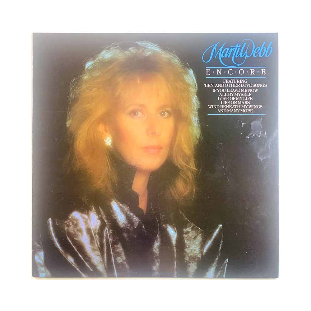 Webb Marti vinyl LP Encore  kansi VG+ levy EX Käytetty LP