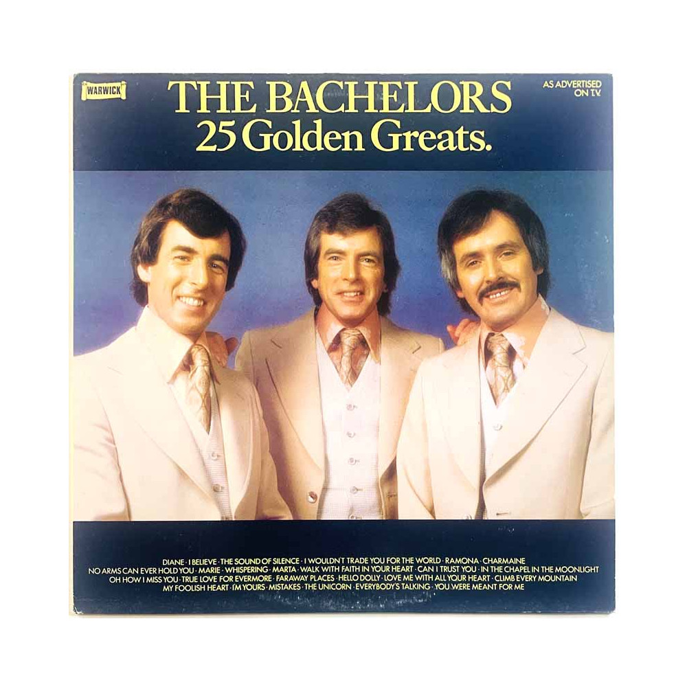 Bachelors vinyl LP 25 Golden Greats  kansi EX levy EX Käytetty LP