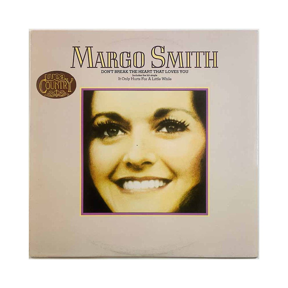 Smith Margo vinyl LP Don't break the heart that loves you  kansi EX levy EX Käytetty LP