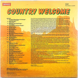 Charlie Daniels, David Allan Coe ym. 1980 WW 5082 Country Welcome Begagnat LP