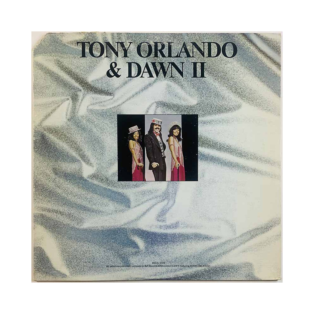 Tony Orlando & Dawn vinyl LP II  kansi VG+ levy EX Käytetty LP