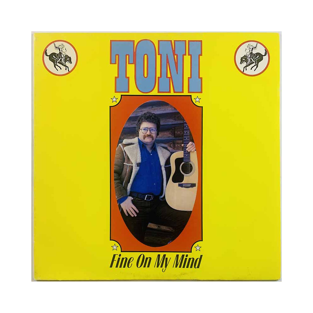 Toni vinyl LP Fine On My Mind  kansi EX- levy EX Käytetty LP
