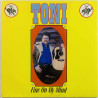 Toni vinyl LP Fine On My Mind  kansi EX- levy EX Käytetty LP
