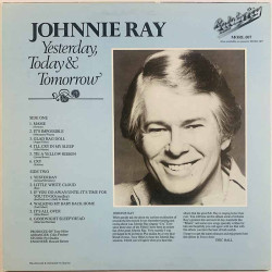 Ray Johnnie vinyl LP Yesterday, Today And Tomorrow  kansi EX levy EX Käytetty LP
