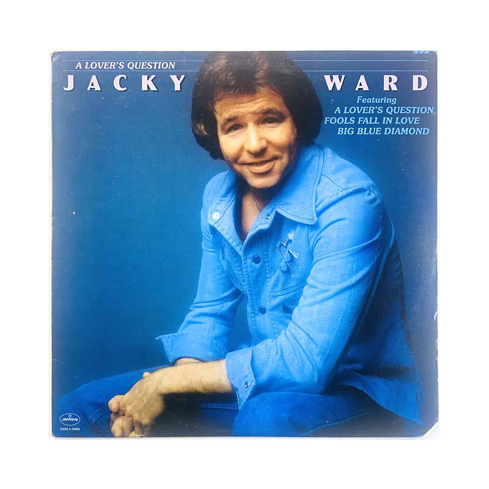 Ward Jacky vinyl LP A lover’s question  kansi EX levy EX Käytetty LP