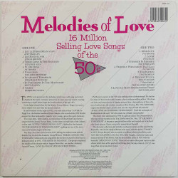 Kitty Kallen, Four Aces, Pat Noone: Melodies of Love of the 50’s  kansi EX- levy EX- bonus LP:nä veloituksetta