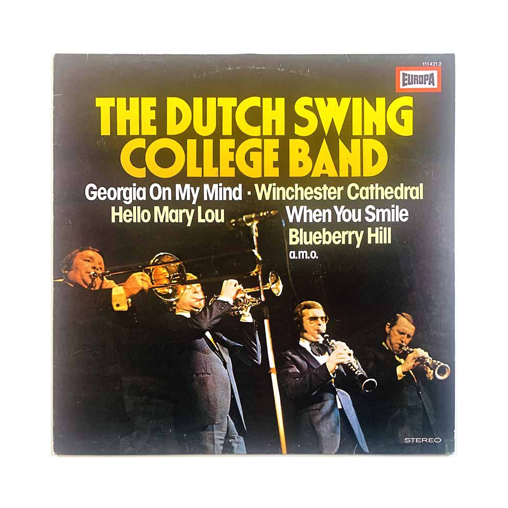 Dutch Swing College Band vinyl LP The Dutch Swing College Band  kansi VG+ levy VG+ Käytetty LP
