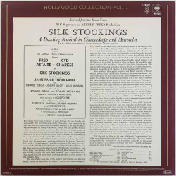 Soundtrack Fred Astaire, Janis Paige vinyl LP Silk Stockings LP + original poster  kansi EX levy EX Käytetty LP