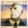 Sibelius, Moscow Radio Sypmhony Orch. vinyl LP Symphony No. 3 Symphony No. 5  kansi EX levy EX- Käytetty LP