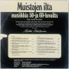 Vieno Kekkonen, Kai Lind, Ragni Malmsten vinyl LP Muistojen ilta musiikkia 50- ja 60-luvuilta  kansi VG- levy EX Käytetty LP