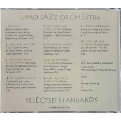 Umo Jazz Orchestra 1993 BECD 4029 Selected Standards CD Begagnat