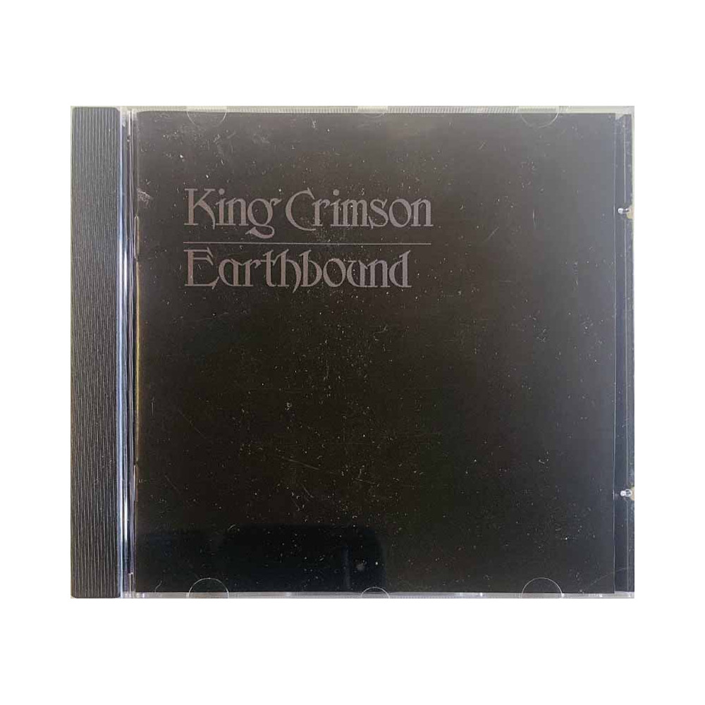 King Crimson CD Earthbound  kansi EX- levy EX Käytetty CD