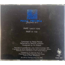 Pohjola Pekka, Avanti Orchestra CD Sinfonia No 1  kansi EX- levy EX Käytetty CD