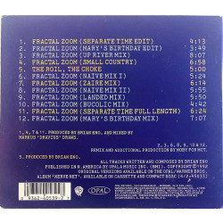 Eno Brian 1992 9 40539-2 Fractal Zoom cd-single digipak CD Begagnat