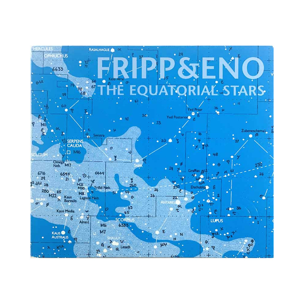 Fripp & Eno CD The Equatorial Stars  kansi VG+ levy EX Käytetty CD