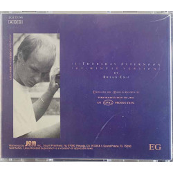 Eno Brian CD Thursday afternoon  kansi EX- levy EX Käytetty CD