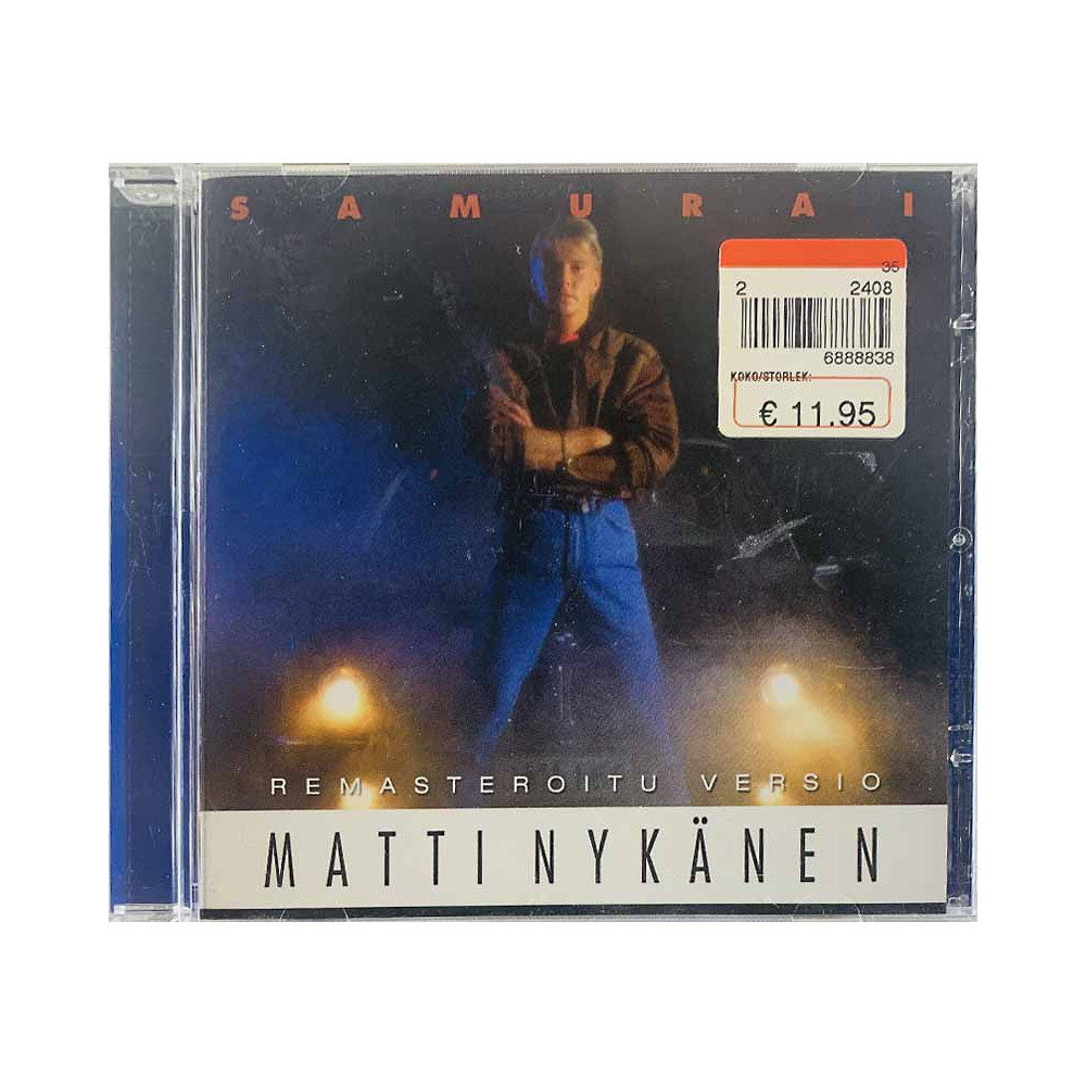 Nykänen Matti CD Samurai  kansi EX levy EX Käytetty CD