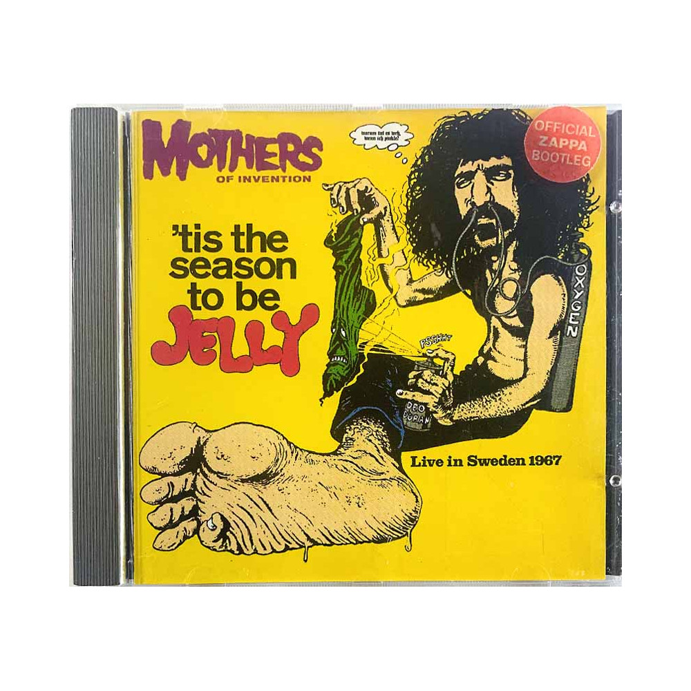 Mothers Of Invention CD 'Tis The Season To Be Jelly  kansi VG+ levy EX Käytetty CD