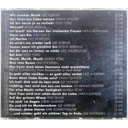 Zarah Leander, Ilse Werner... CD Wir machen musik. Saksalaisia iskelmiä 1937-1943  kansi EX- levy EX- Käytetty CD