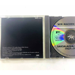 Zarah Leander, Ilse Werner... CD Wir machen musik. Saksalaisia iskelmiä 1937-1943  kansi EX- levy EX- Käytetty CD