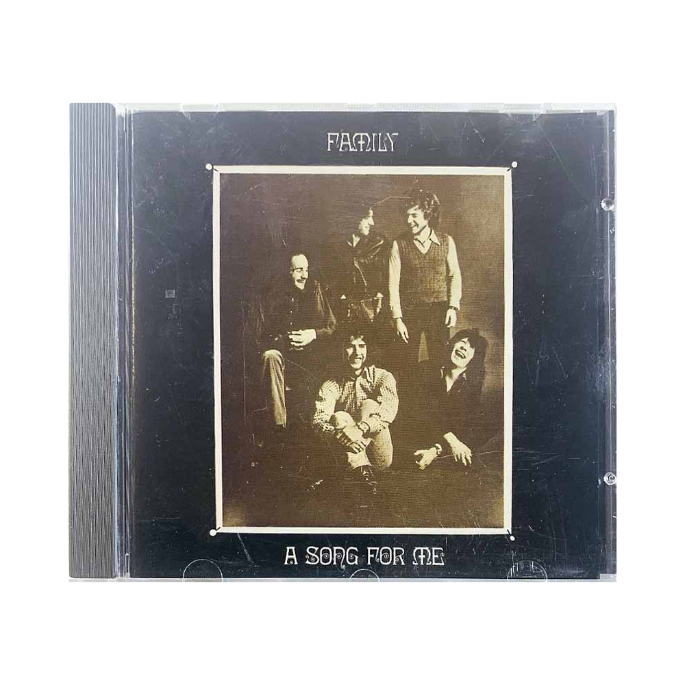 Family CD A song for me  kansi EX- levy EX Käytetty CD