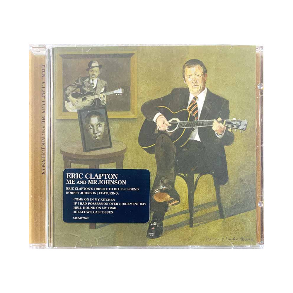 Clapton Eric CD Me and Mr Johnson  kansi EX levy EX Käytetty CD