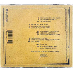 Clapton Eric CD Me and Mr Johnson  kansi EX levy EX Käytetty CD