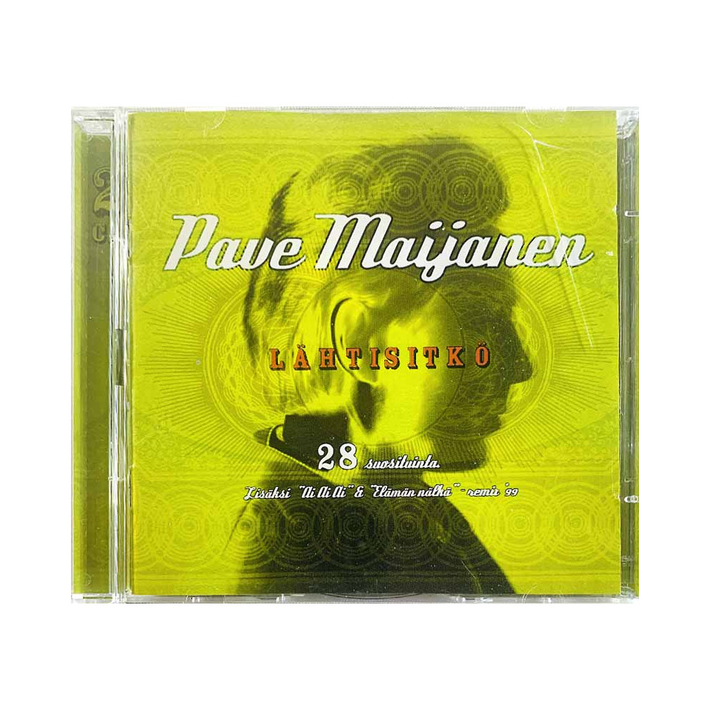 Maijanen Pave CD Lähtisitkö - 28 Suosituinta 2CD  kansi EX- levy EX Käytetty CD