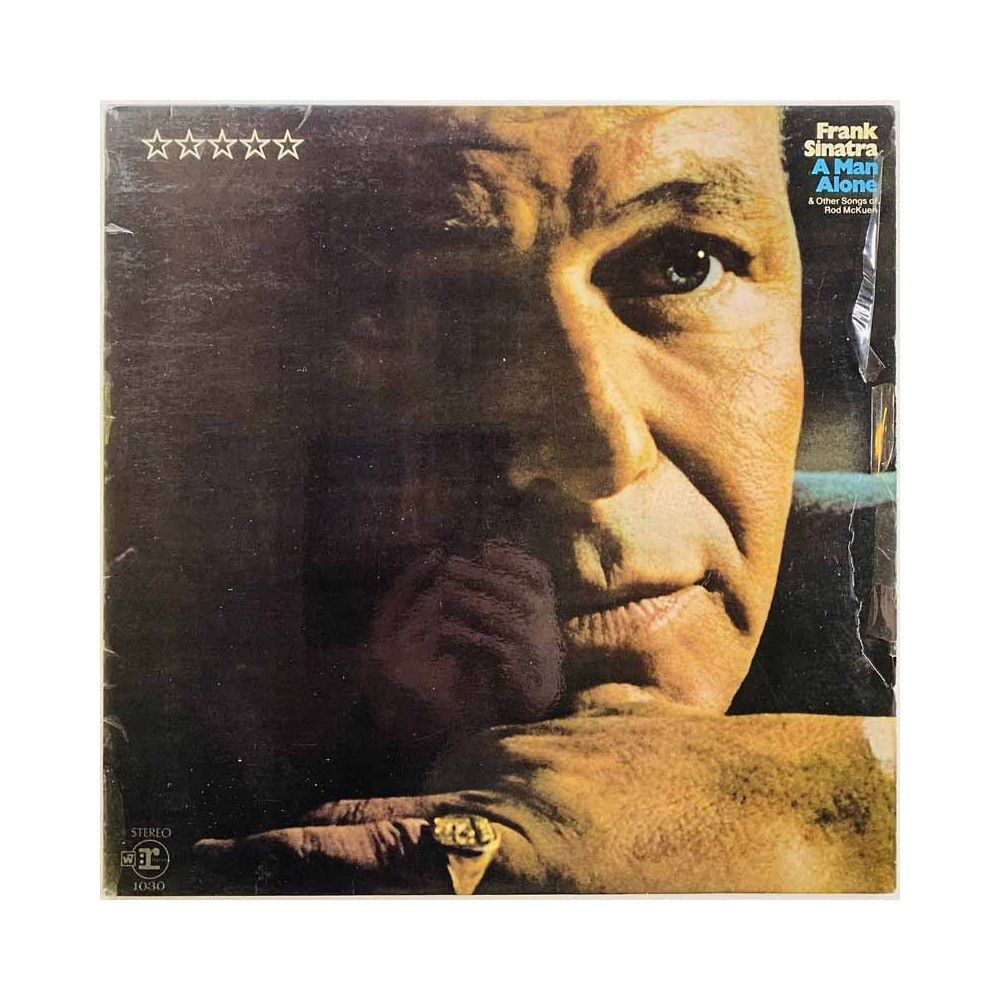 Sinatra Frank vinyl LP A man alone  kansi VG levy EX- Käytetty LP