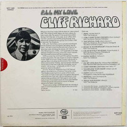 Richard Cliff vinyl LP All My Love  kansi VG+ levy VG+ Käytetty LP