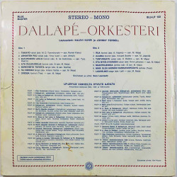 Dallape vinyl LP Dallapé-orkesteri  kansi G levy G- Käytetty LP