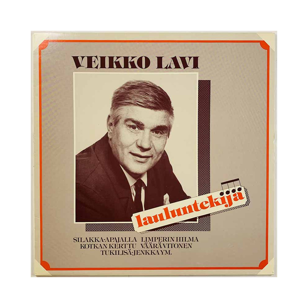 Lavi Veikko 1982 HLP 421 Lauluntekijä Begagnat LP