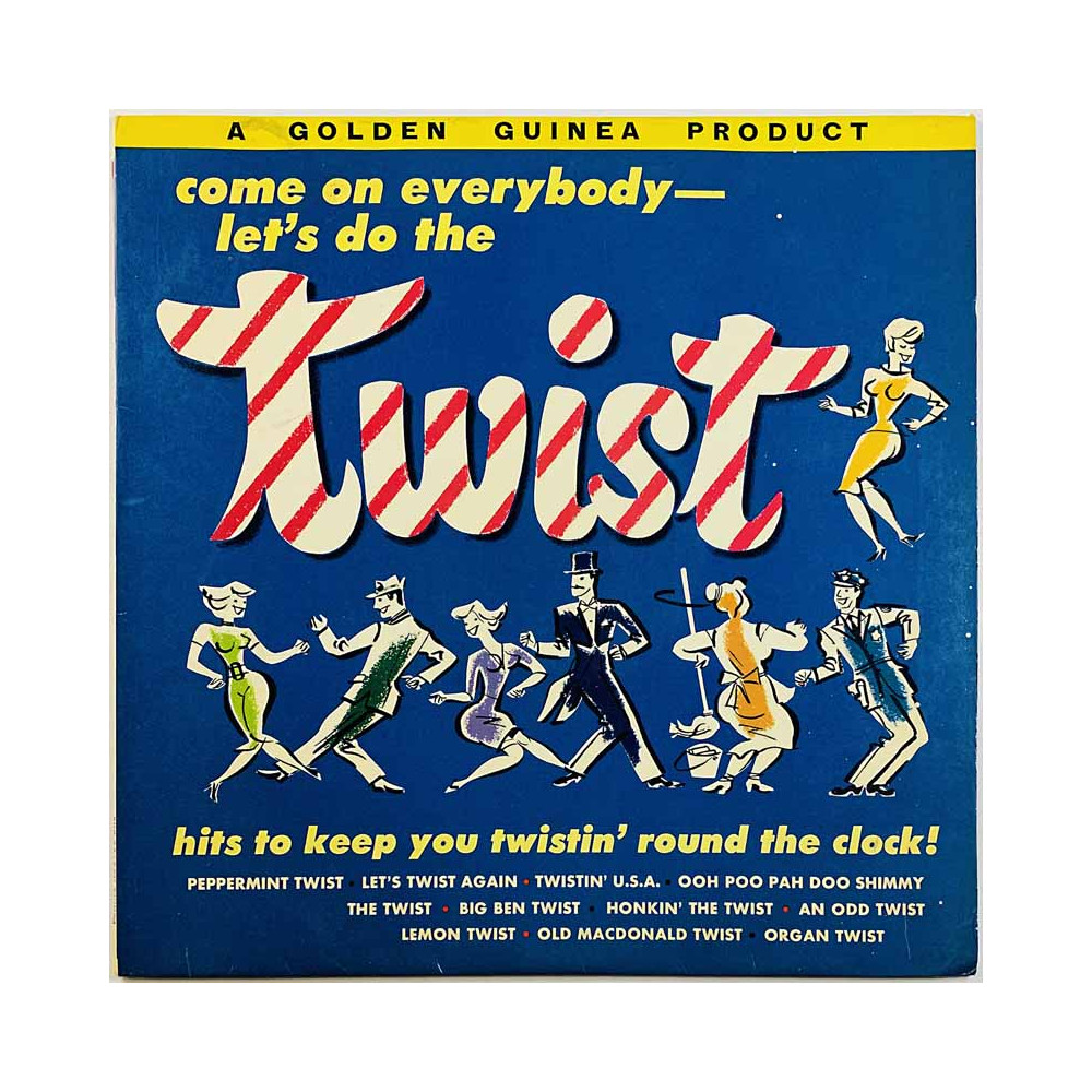 Fats And The Chessmen vinyl LP Let's Twist  kansi VG+ levy VG Käytetty LP