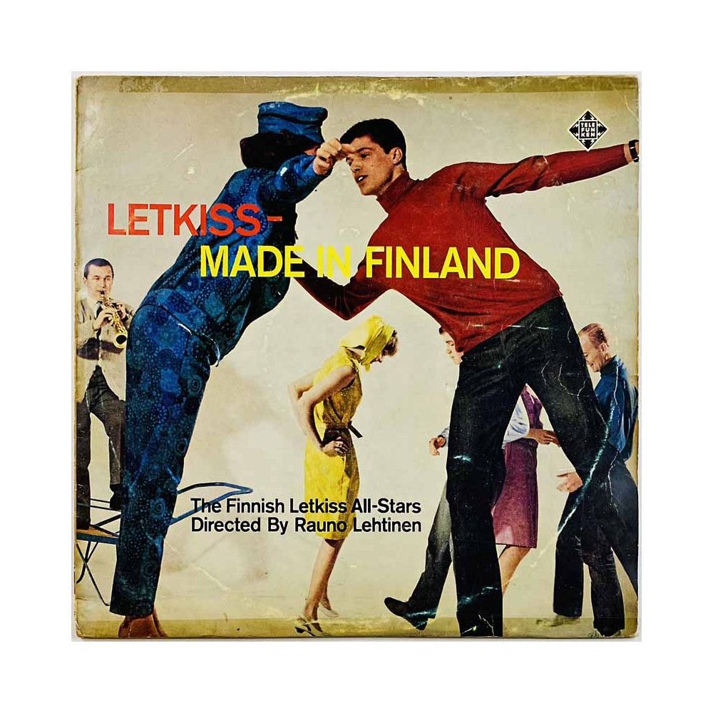 Finnish Letkiss All-Stars vinyl LP Letkiss - Made In Finland  kansi VG- levy VG Käytetty LP