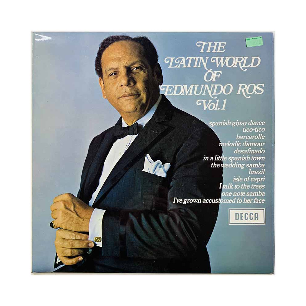 Edmundo Ros & His Orchestra 1970 SPA 71 The Latin World Of Edmundo Ros Vol. 1 Begagnat LP
