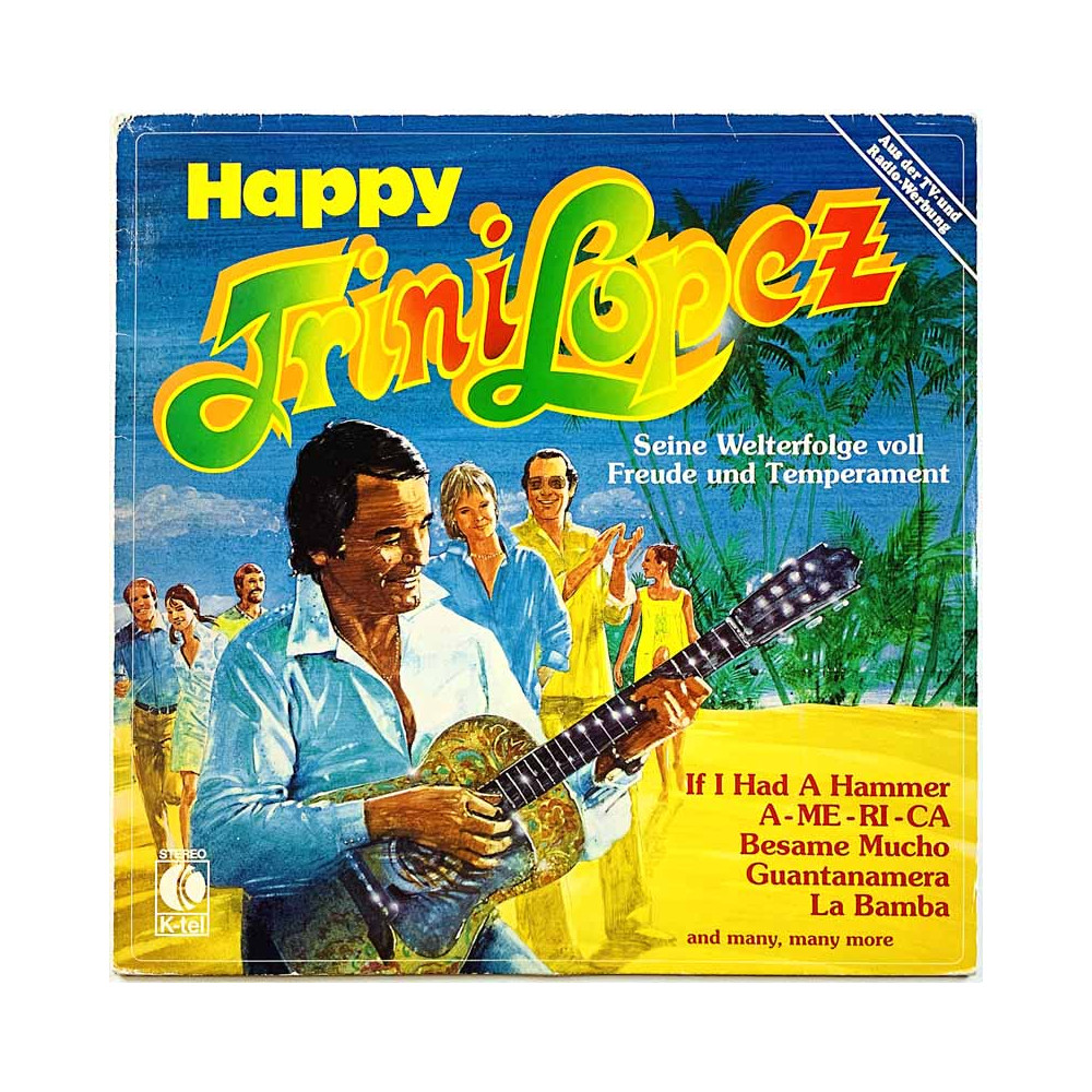 Lopez Trini 1980 TG 1303 Happy Begagnat LP