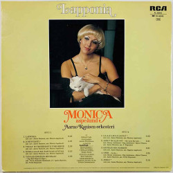 Aspelund Monica vinyl LP Lapponia  kansi VG levy EX Käytetty LP