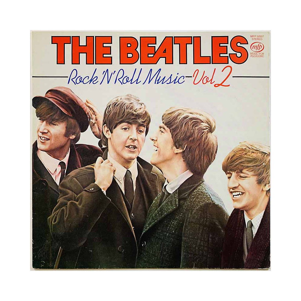 Beatles 1980 MFP 50507 Rock 'N' Roll Music Vol. 2 Begagnat LP