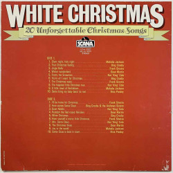 Frank Sinatra, Nat King Cole, Dean Martin vinyl LP White Christmas 40 unforgettable christmas songs  kansi VG+ levy EX Käytetty 