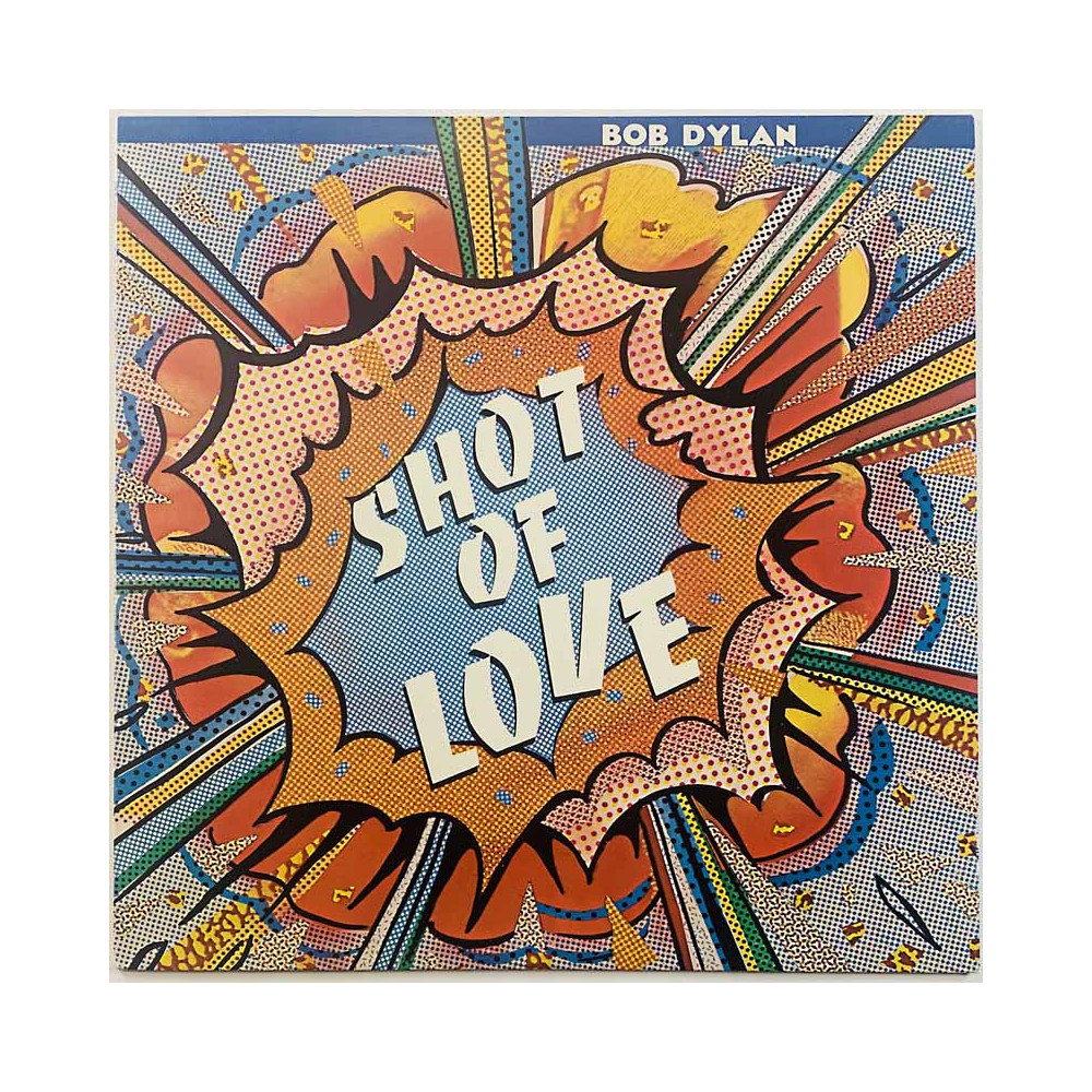 Dylan Bob vinyl LP Shot of love  kansi EX levy EX Käytetty LP