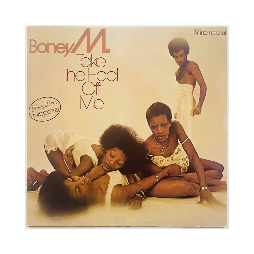 Boney M vinyl LP Take the heat off me  kansi VG+ levy EX- Käytetty LP