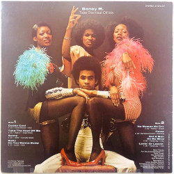 Boney M vinyl LP Take the heat off me  kansi VG+ levy EX- Käytetty LP